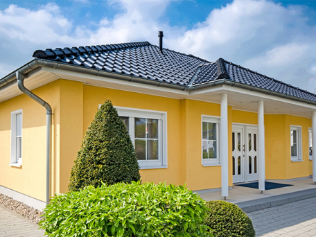 Fassade gelb